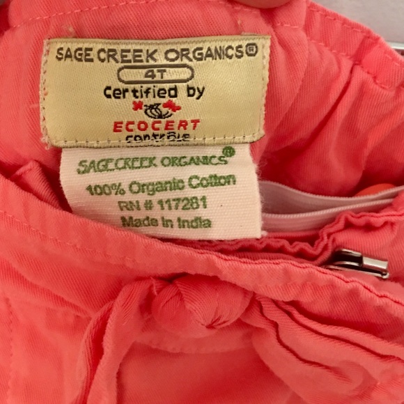 Sage Creek Organics Bow Short Size 4T - Picture 4 of 4
